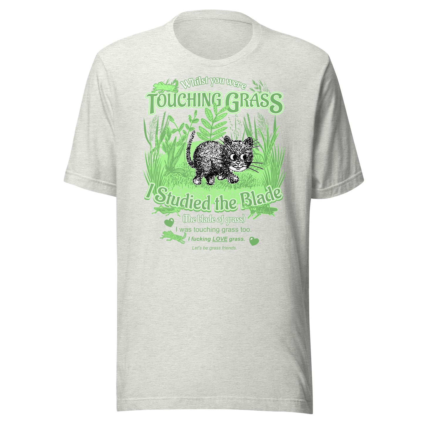 "Touch Grass" Unisex t-shirt