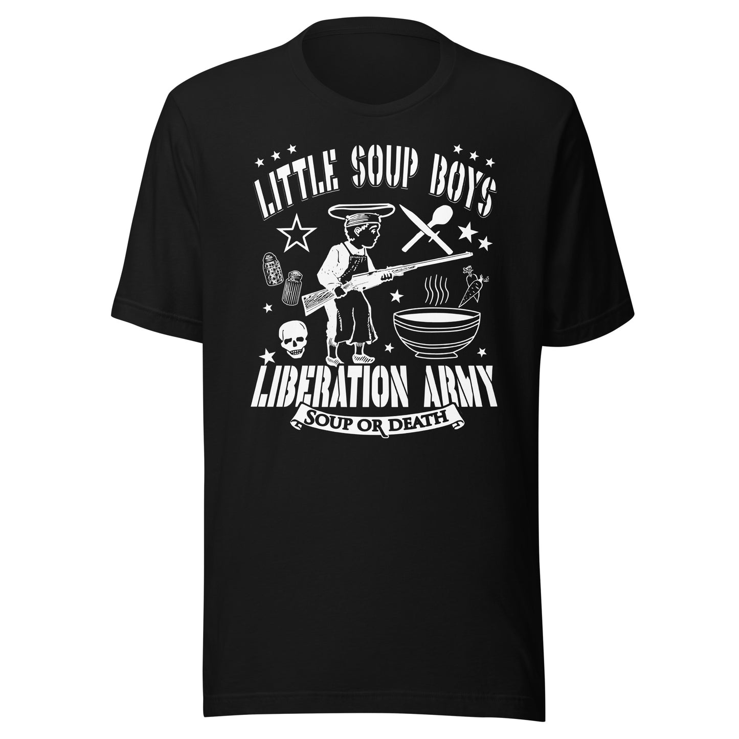 "Little Soup Boys Liberation Army" Unisex t-shirt