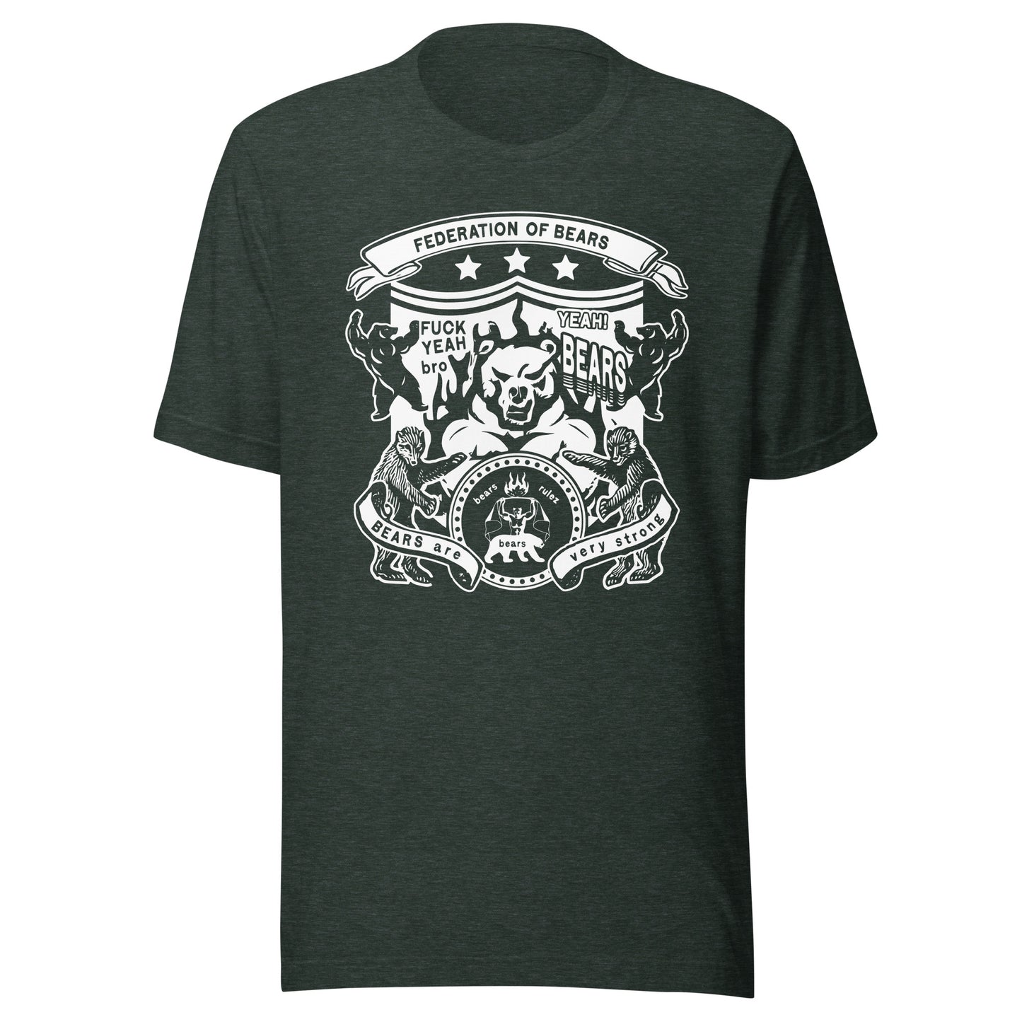 "Federation of Bears" Unisex t-shirt