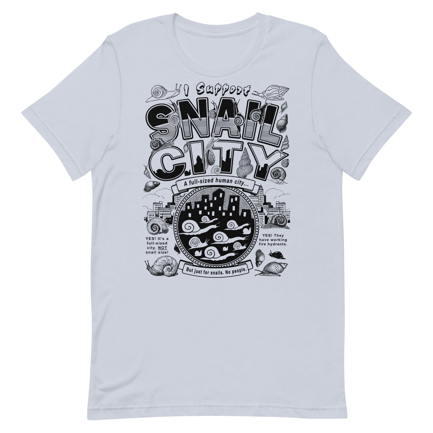 "Snail City" Unisex t-shirt