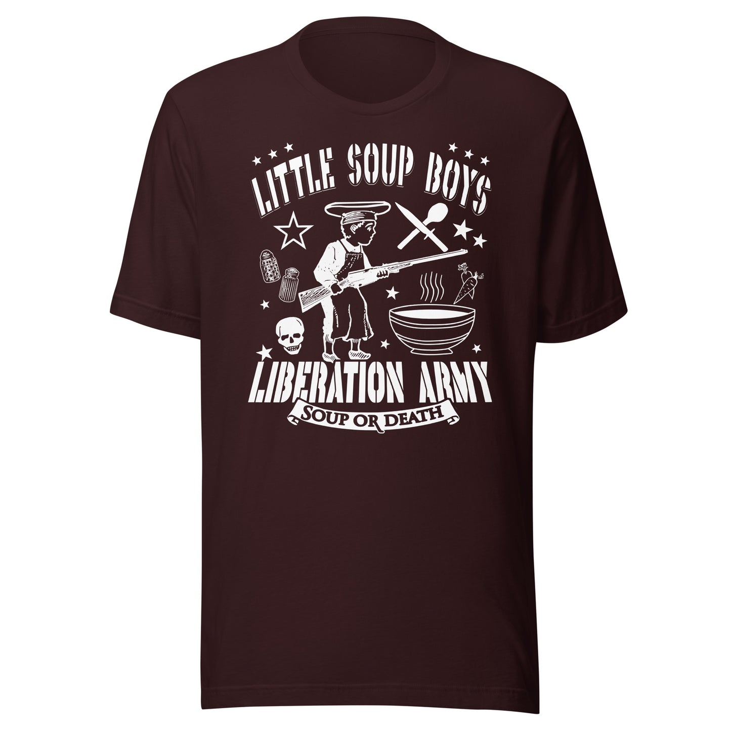 "Little Soup Boys Liberation Army" Unisex t-shirt