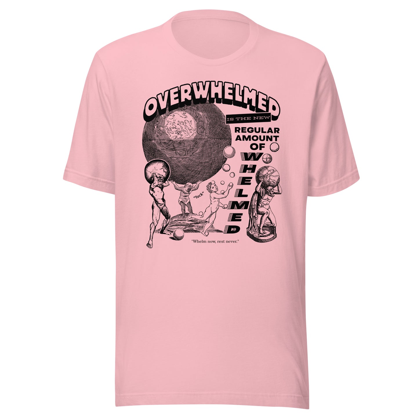 "Overwhelmed" Unisex t-shirt
