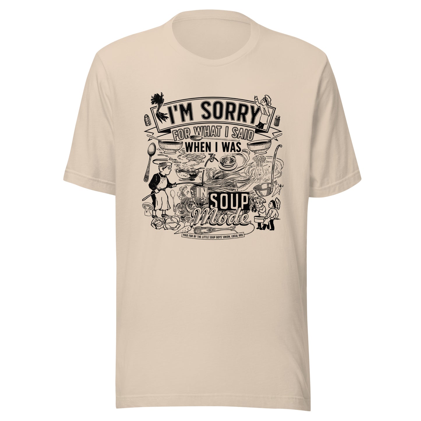 T-shirt unisexe "Mode Soupe"