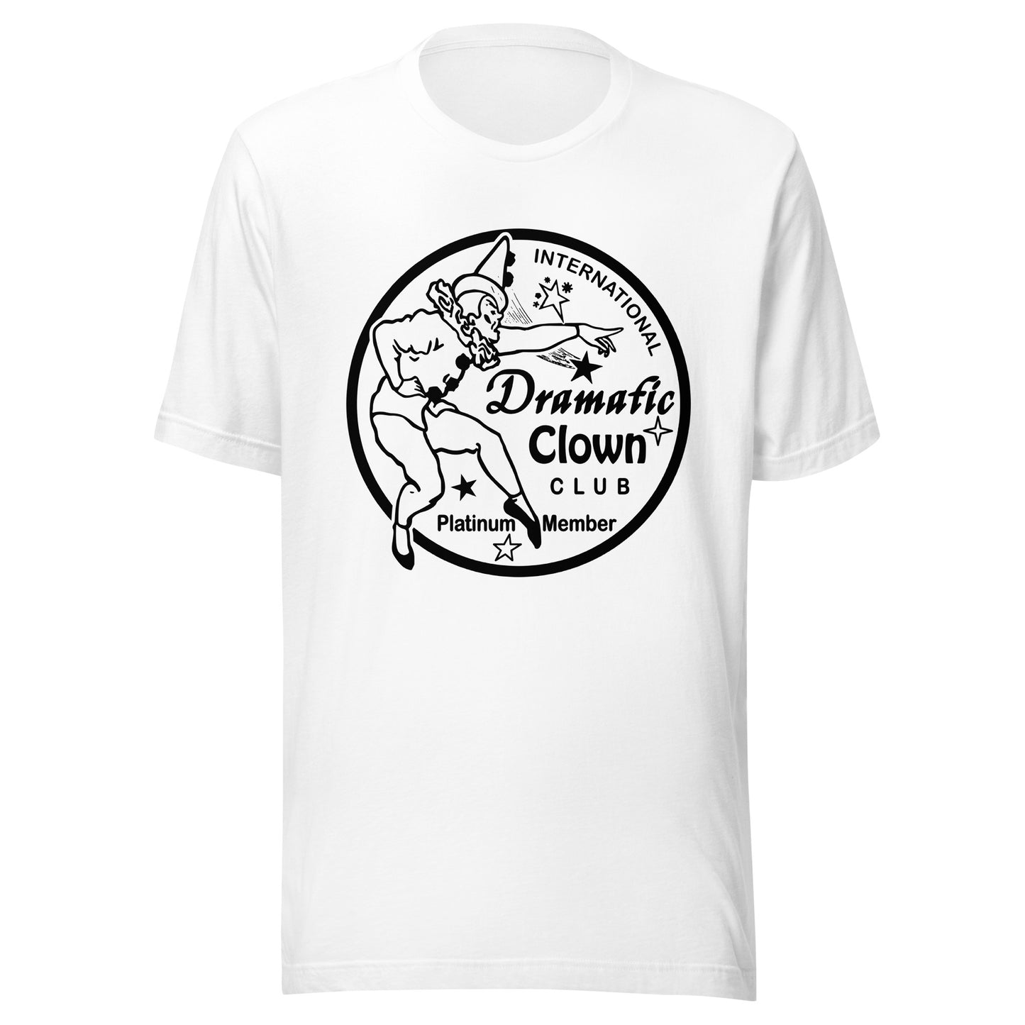 T-shirt unisexe "Dramatic Clown Club"