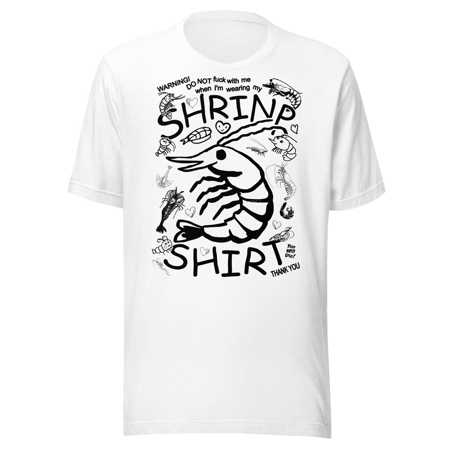 "CHEMISE SHRINP" T-shirt unisexe
