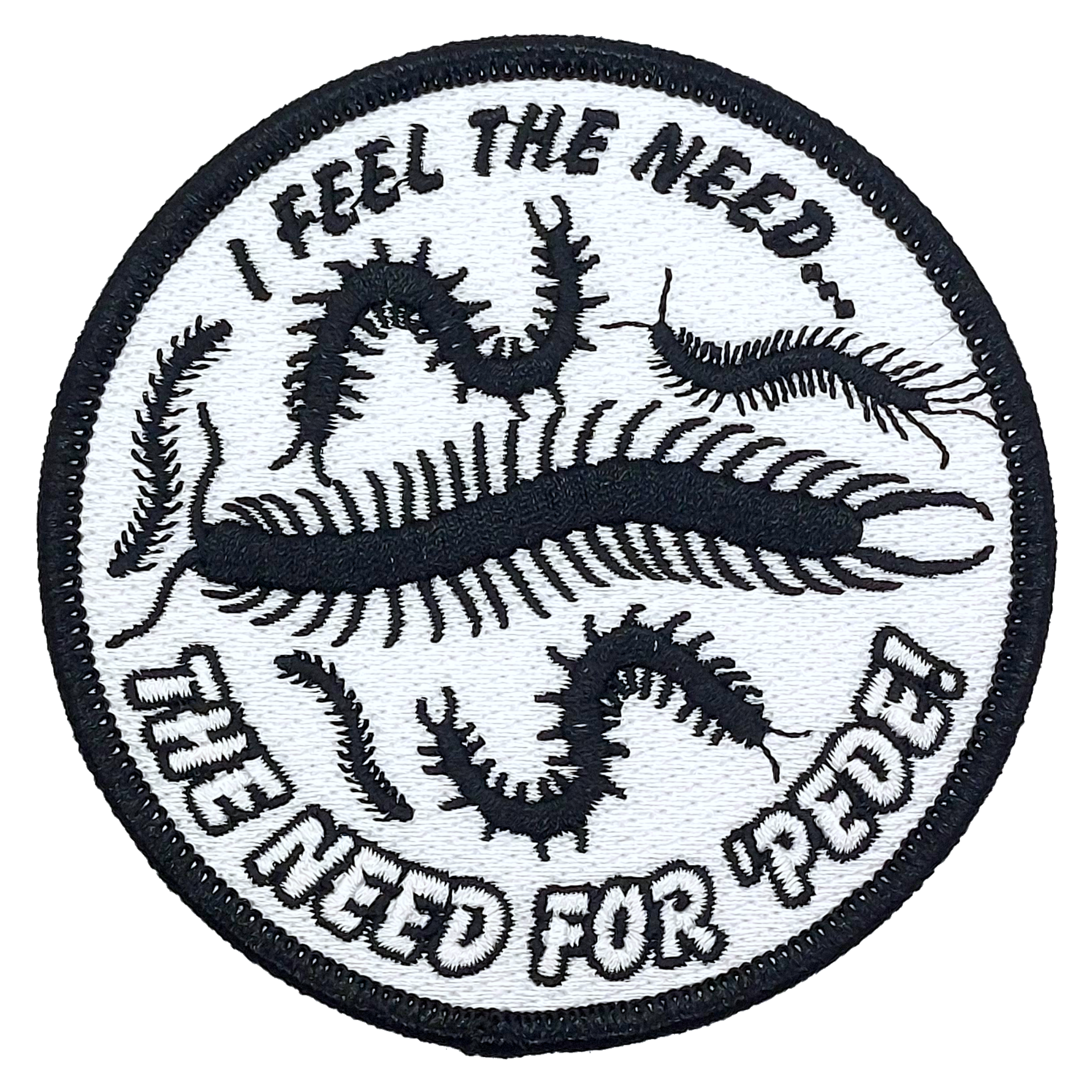  I Feel The Need for Speed Patch, Biker Sayings Patches
