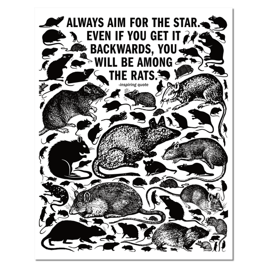 Affiche « LES RATS » 