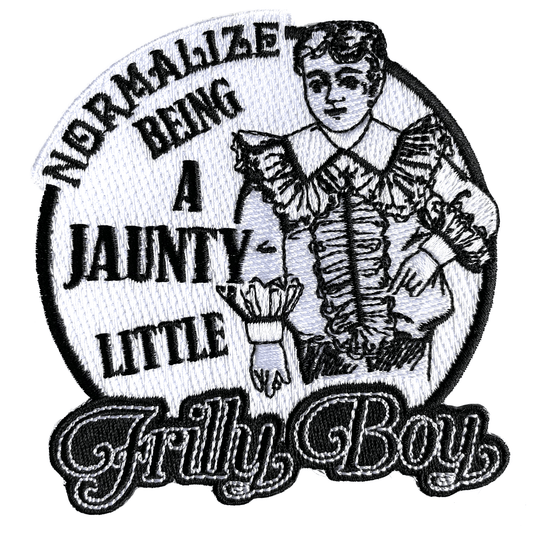 Arcane Bullshit Patch "Frilly Boy" Patch