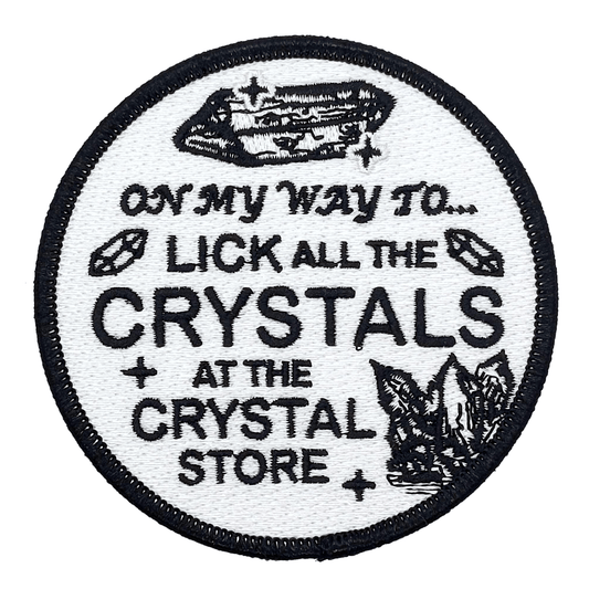 Arcane Bullshit Patch "On My Way To Lick All The Crystals" Patch