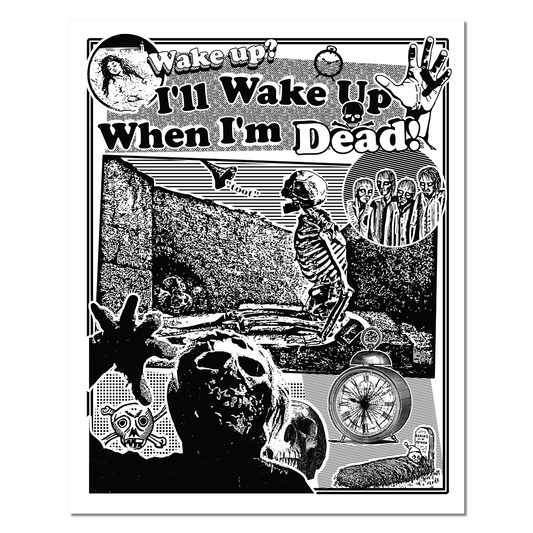 Arcane Bullshit Poster "Wake Up" poster