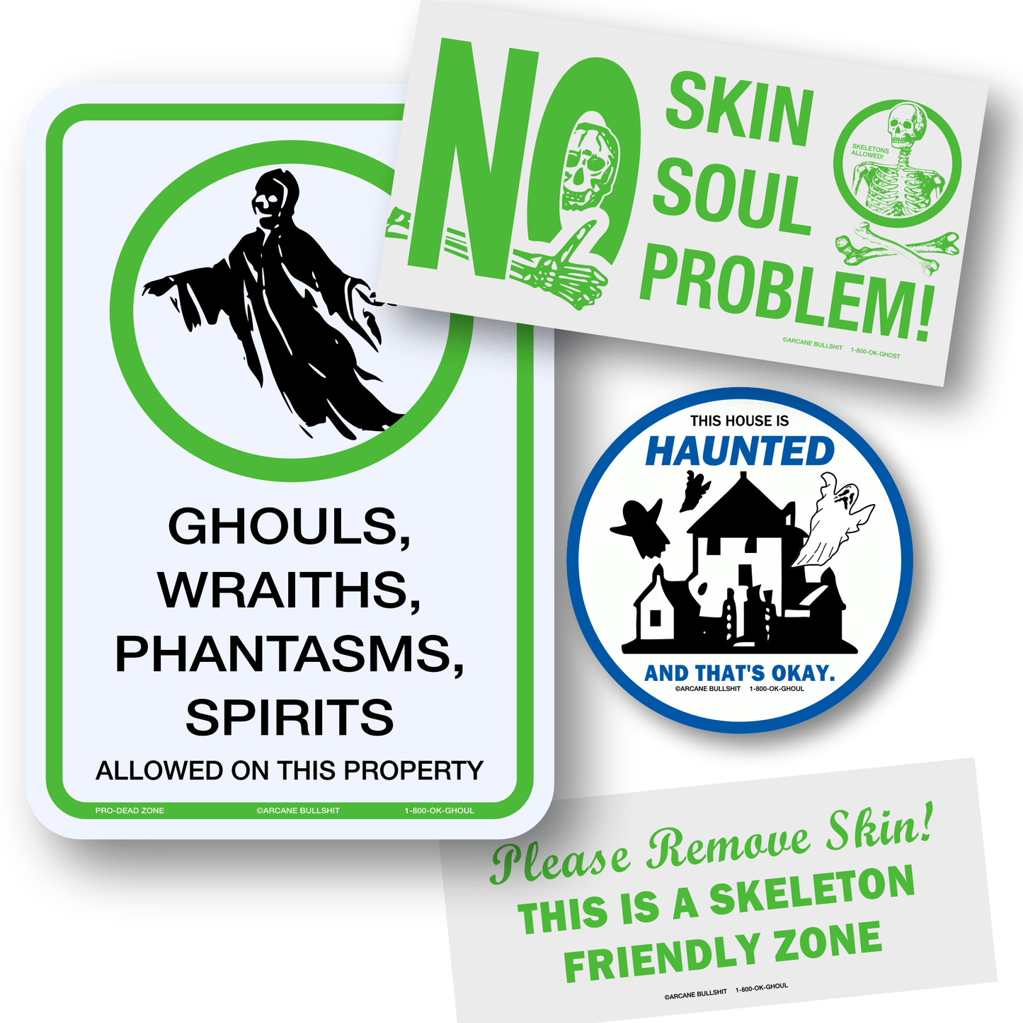 Arcane Bullshit Sticker "Ghoul Beguile" Sticker Pack