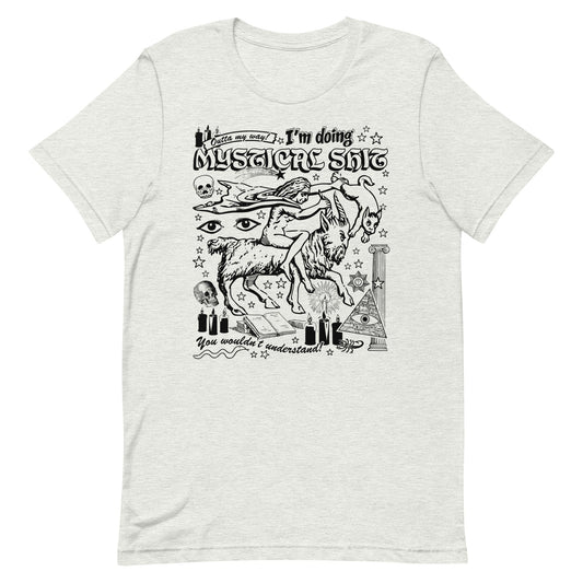 Arcane Bullshit T-shirt Ash / S "Mystical Shit" Unisex t-shirt