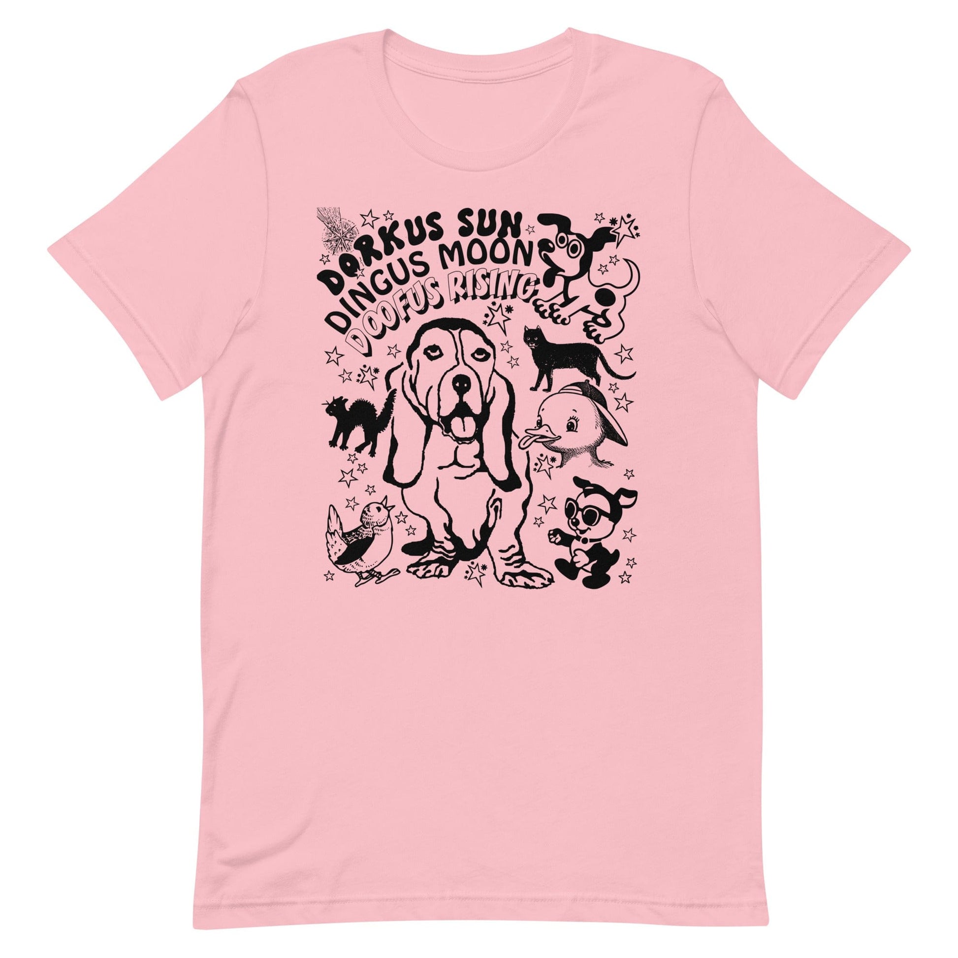 Arcane Bullshit T-shirt Pink / S "Dorkus, Dingus, Doofus" Unisex T-shirt