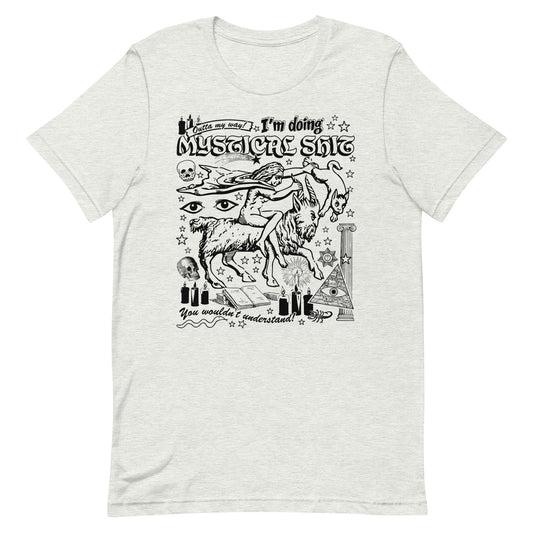 "Merde mystique" T-shirt unisexe