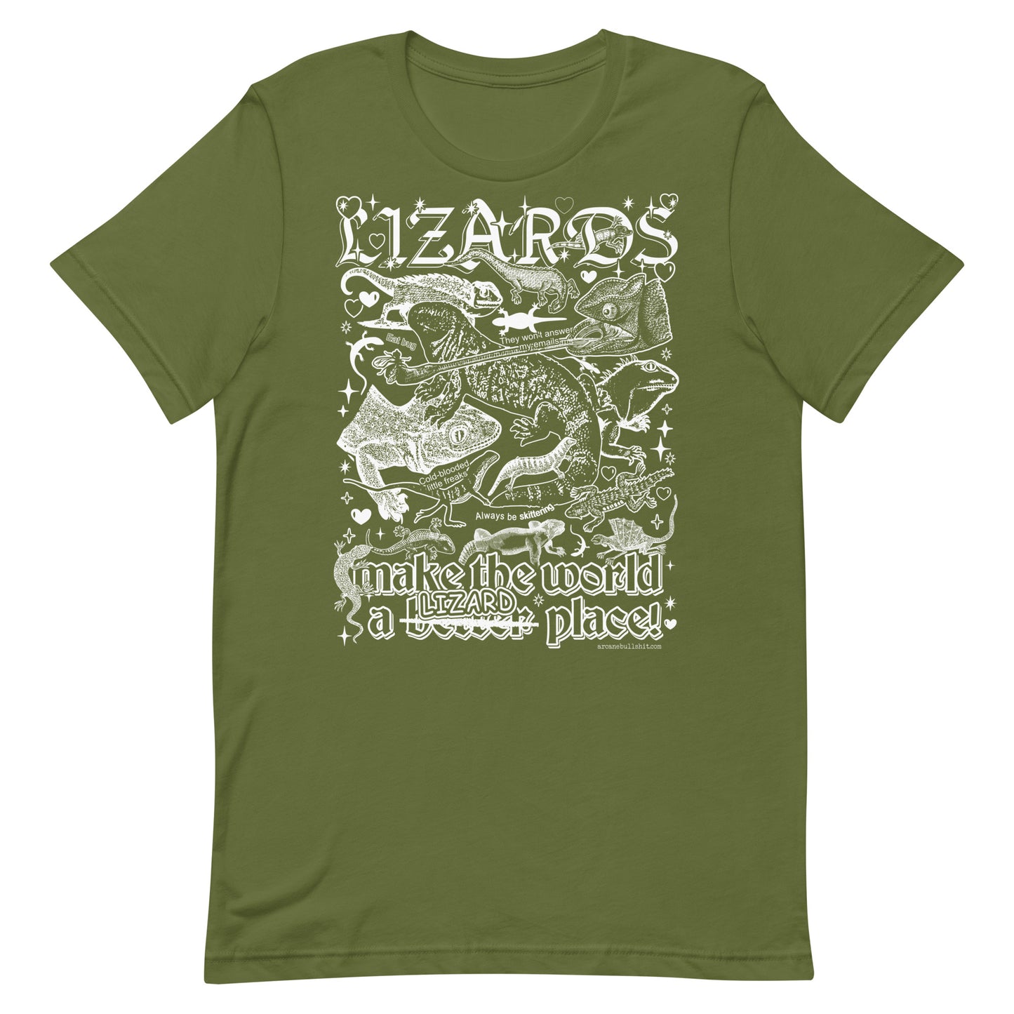 "Lizards" Unisex t-shirt